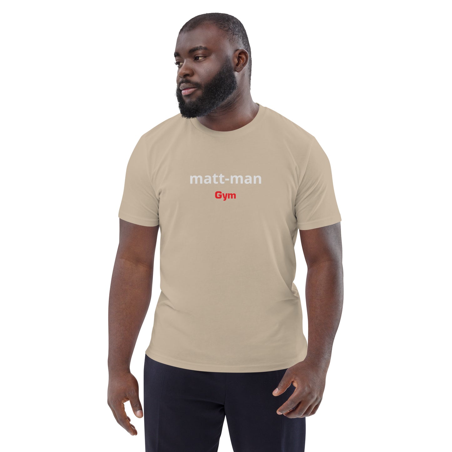 Matt-man Gym organic cotton t-shirt