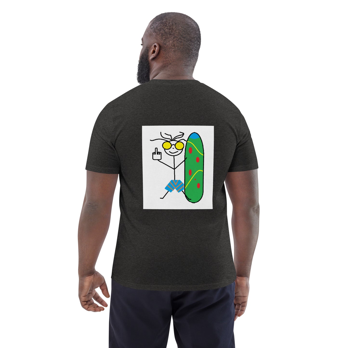 Matt-man surf organic cotton t-shirt