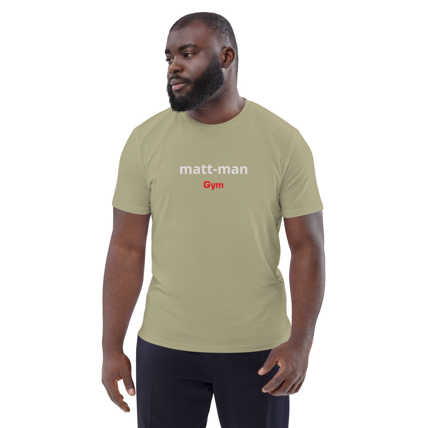 Matt-man Gym  organic cotton t-shirt