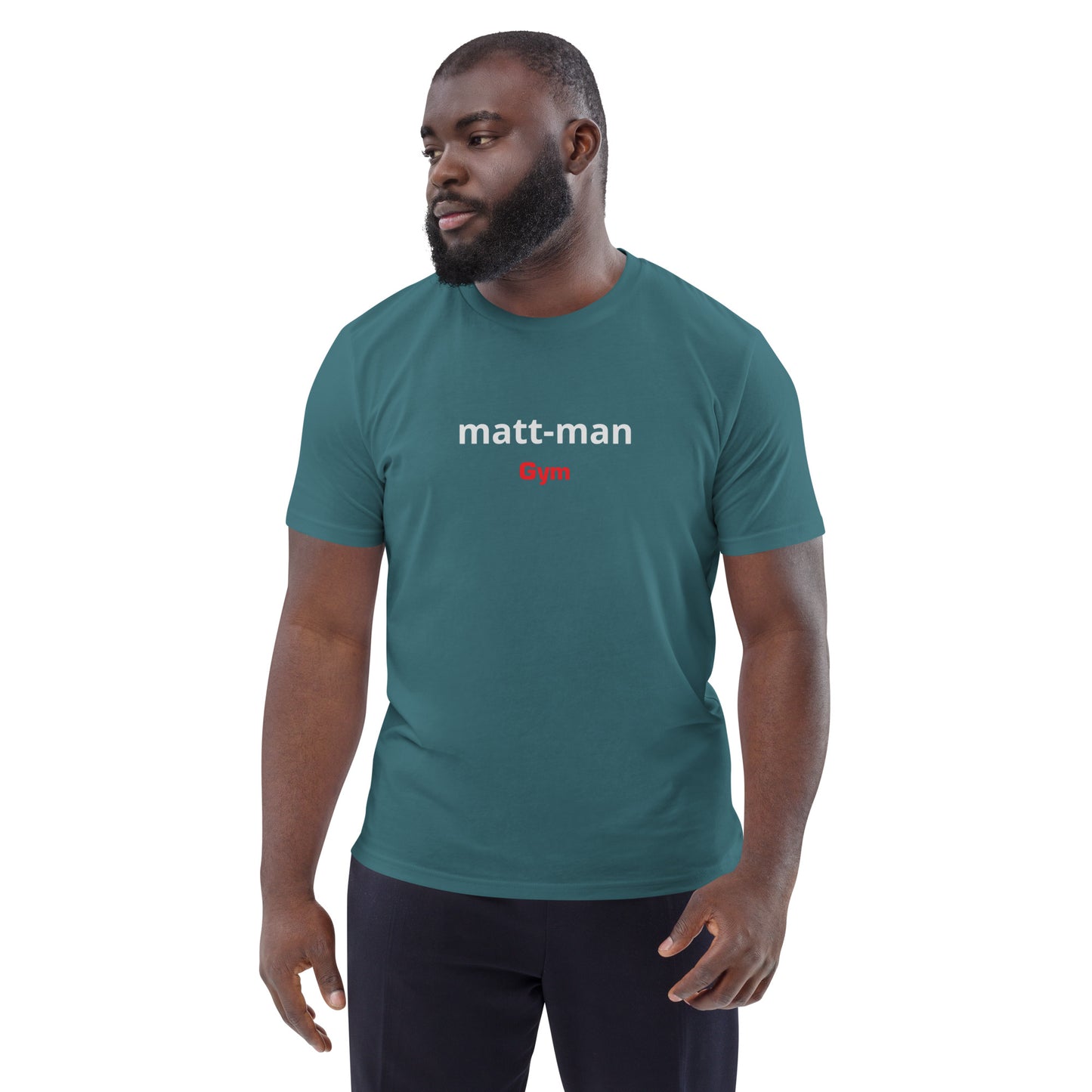 Matt-man Gym  organic cotton t-shirt